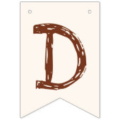 Twins Baby Dusche Niedlicher Affe Doppelstörung Wimpelkette (Zweite Fahne)