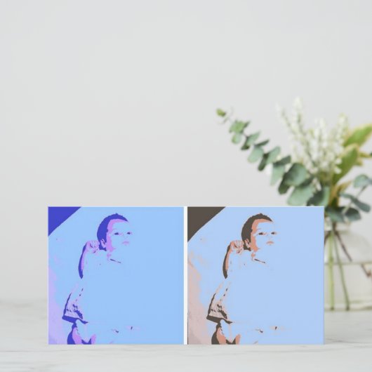 Twins Baby Shower (Stehend Vorderseite)