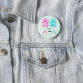 Twins Baby Shower Button (Beispiel)