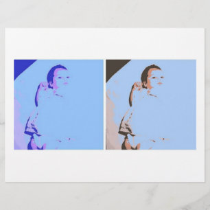 Twins Baby Shower Flyer