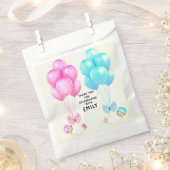 Twins Baby Shower Geschenktütchen (Ausgeschnitten)