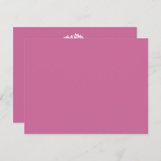 Twins Bat Mitzvah Sweet 16 Tree UAWG RSVP Karte (Vorne/Hinten)