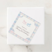 Twins Beary First Birthday Geschenkanhänger (Beispiel)