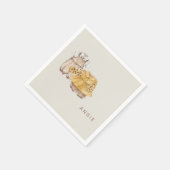 Twins Boho Baby Showcocktail Serviette (Ecke)