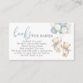 Twins Books for Babies Request Card Begleitkarte (Vorderseite)