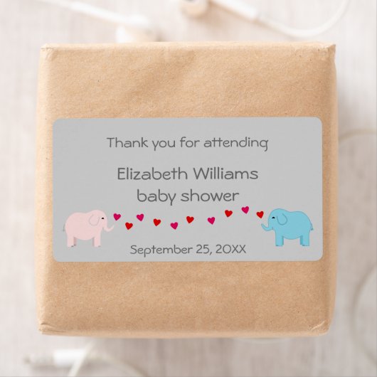 Twins Boy and Girl Elefanten Wasser Flasche Gefall (Insitu)