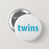 TWINS COLLECTION - Jungen {aqua} Button (Vorne & Hinten)
