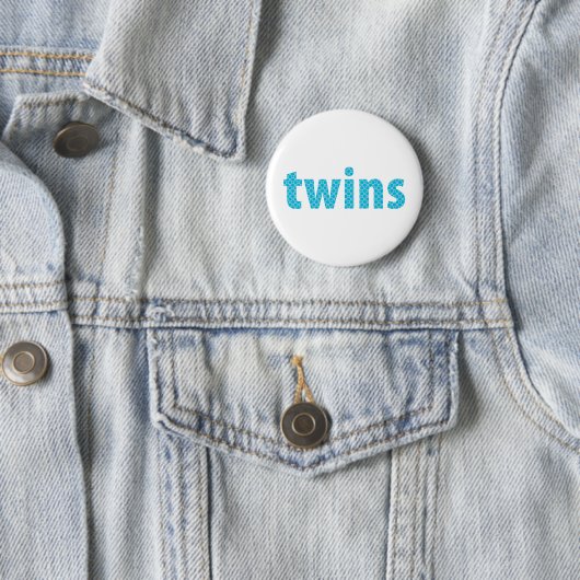 TWINS COLLECTION - Jungen {aqua} Button (Beispiel)