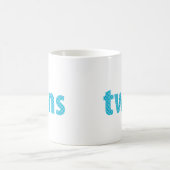 TWINS COLLECTION - Jungen {aqua} Kaffeetasse (Mittel)
