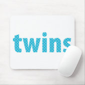 TWINS COLLECTION - Jungen {aqua} Mousepad (Mit Mouse)