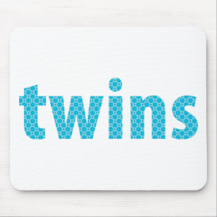 TWINS COLLECTION - Jungen {aqua} Mousepad