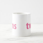 TWINS COLLECTION - Mädchen {pink} Kaffeetasse (Mittel)