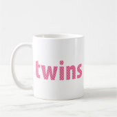 TWINS COLLECTION - Mädchen {pink} Kaffeetasse (Links)