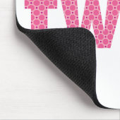 TWINS COLLECTION - Mädchen {pink} Mousepad (Ecke)