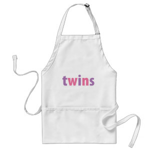 TWINS COLLECTION - Mädchen {violett + rosa} Schürze