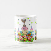 Twins Cupcake Happy Birthday Mug  Kaffeetasse (Mittel)
