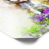 Twins Dogs Fotodruck (Ecke)