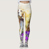 Twins Dogs Leggings (Vorderseite)