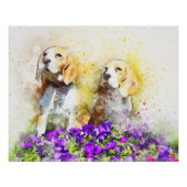 Twins Dogs Poster (Vorderseite)