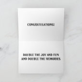 TWINS DOPPELT DIE ERINNERUNGEN/DEN JOY KARTE (Innenseite)