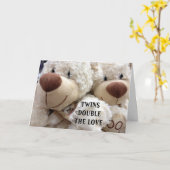 TWINS DOPPELT DIE ERINNERUNGEN/DEN JOY KARTE (Gelbe Blume)