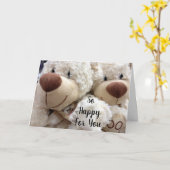 **TWINS** DOPPELTE LIEBE/LEBEN/ALLES KARTE (Gelbe Blume)