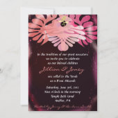 Twins Dove of Peace B'nai Bat Mitzvah Einladung (Vorderseite)