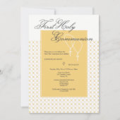 Twins Erste Heilige Kommune Einladung (Vorderseite)