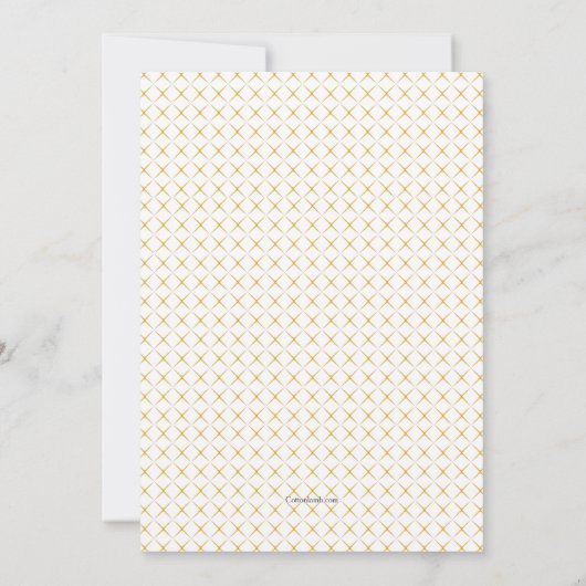 Twins Erste Heilige Kommune Einladung (Rückseite)