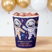 Twins Erste Reise um die Sonnenstrahlen Pappbecher