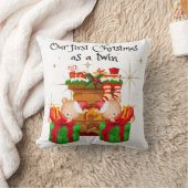 Twins erstes Weihnachtspolster Kissen (Decke)