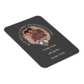 Twins Fehlwagenbaby Loss Memorial Stillgeborene Magnet (Rechte Seite)