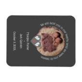 Twins Fehlwagenbaby Loss Memorial Stillgeborene Magnet (Horizontal)