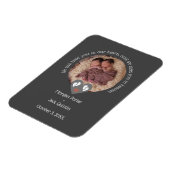 Twins Fehlwagenbaby Loss Memorial Stillgeborene Magnet (Linke Seite)