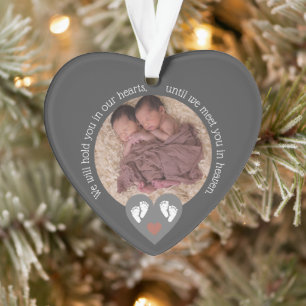 Twins Fehlwagenbaby Loss Memorial Stillgeborene Ornament