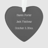 Twins Fehlwagenbaby Loss Memorial Stillgeborene Ornament (Rückseite)