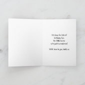 Twins First Birthday Card - Geschenke Karte (Innenseite)