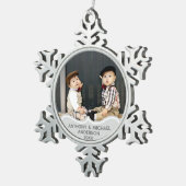 TWINS First Christmas FOTO Ornament Babys (Rechts)
