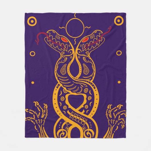 Twins Fleecedecke (Vorderseite)