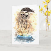 Twins - "Friends Forever" Karte (Gelbe Blume)