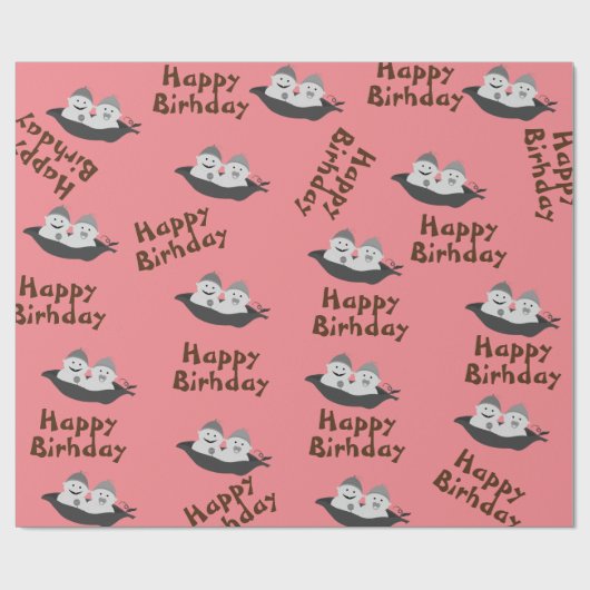 Twins  geschenkpapier (Flach)