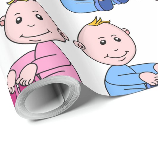 TWINS GESCHENKPAPIER (Rolleneckpunkt)