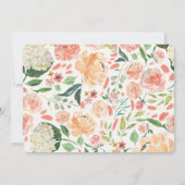 Twins Girls Baby Dusche Einladung Hirschanhänger (Rückseite)