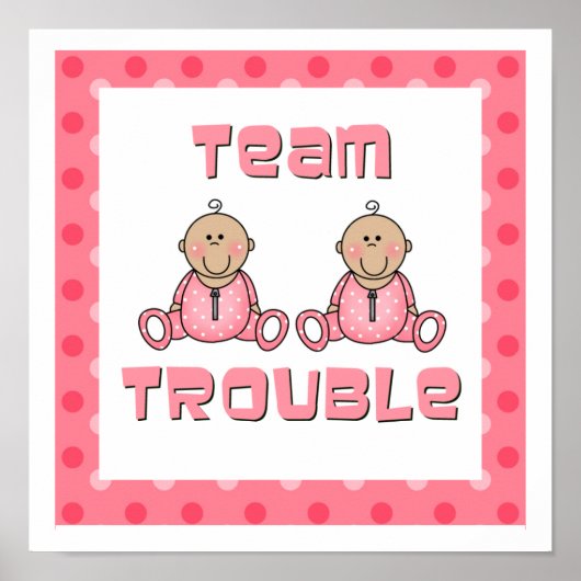 Twins Girls Poster (Vorne)