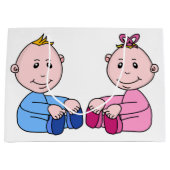 TWINS GROßE GESCHENKTÜTE (Vorderseite)