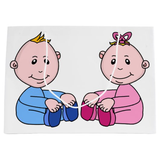 TWINS GROßE GESCHENKTÜTE (Vorderseite)