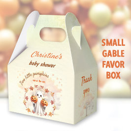 Twins Halloween Pumpkin Ghost Unisex Baby Dusche Geschenkschachtel