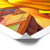 Twin's Happy Birthday Banner Anime Themed Poster (Ecke)