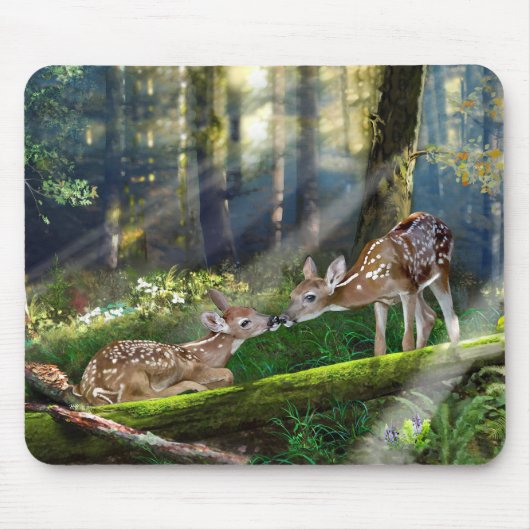 Twins - Hirschwelen Mousepad (Vorne)