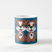 Twins Hund Kaffeetasse (Mittel)